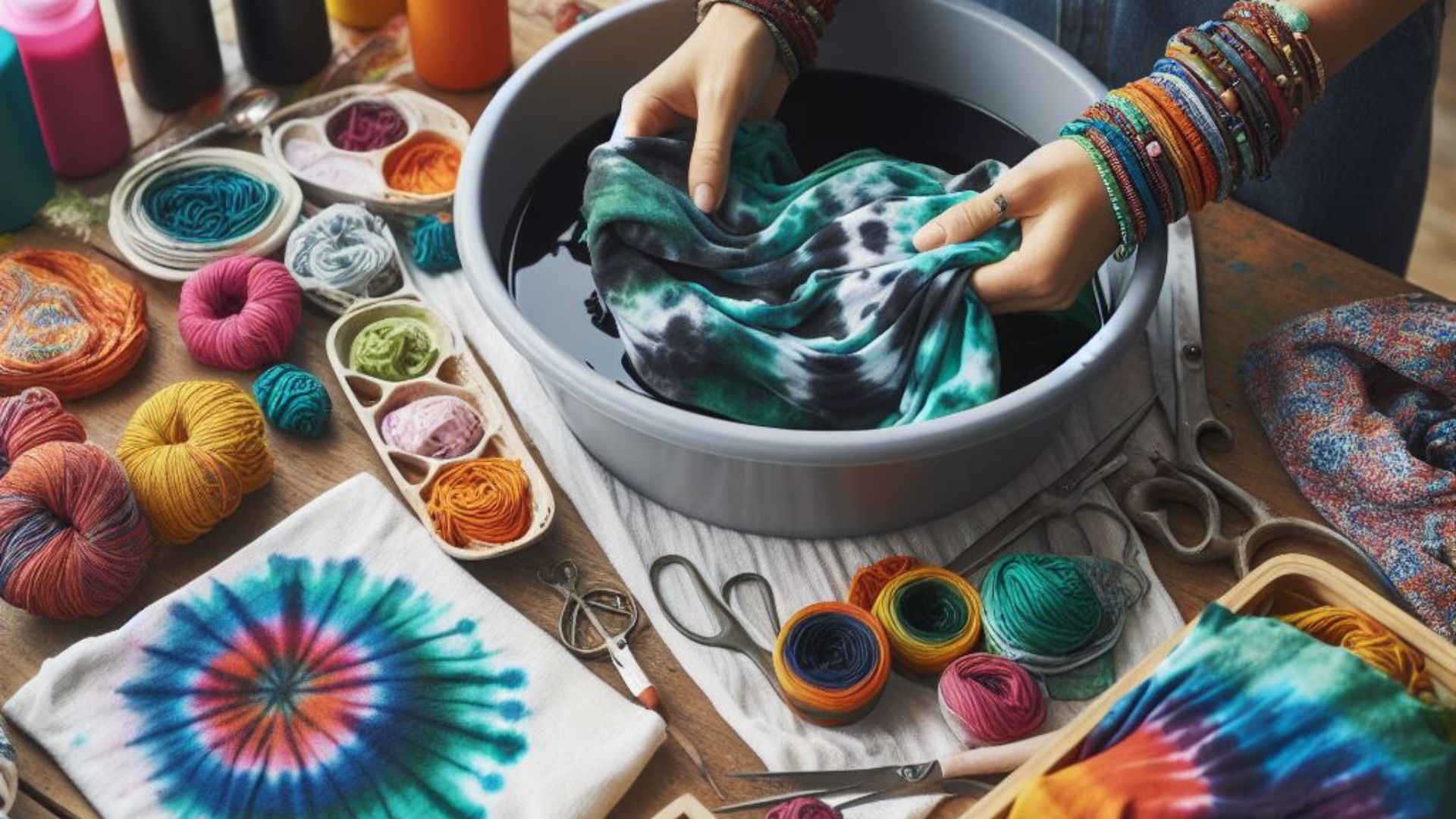 tie-dye techniques