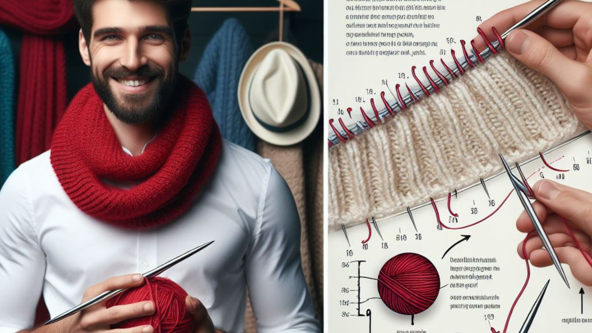Reduces the Curling Effect in Knitting