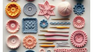 different crochet stitches