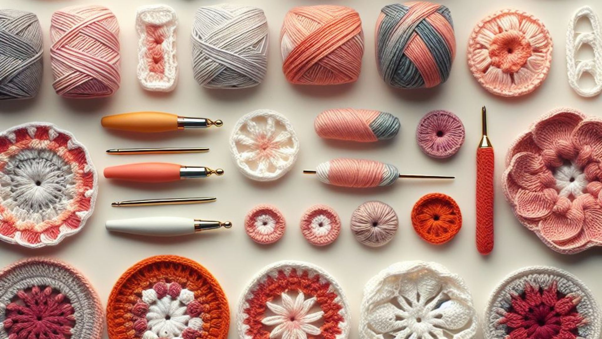different crochet stitches